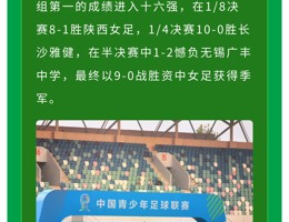 【喜报】铿锵玫瑰，绽放 u14全国赛场——我校U14女子足球队荣获第三届中青赛季军